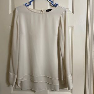 Limited brand cream colored blouse